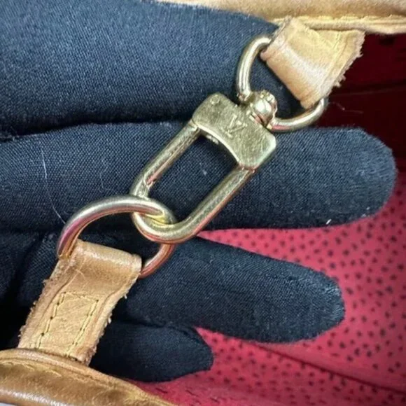 Yayoi Kusama x Louis Vuitton Red Waves Monogram Neverfull MM Tote with COA - Picture 10 of 16